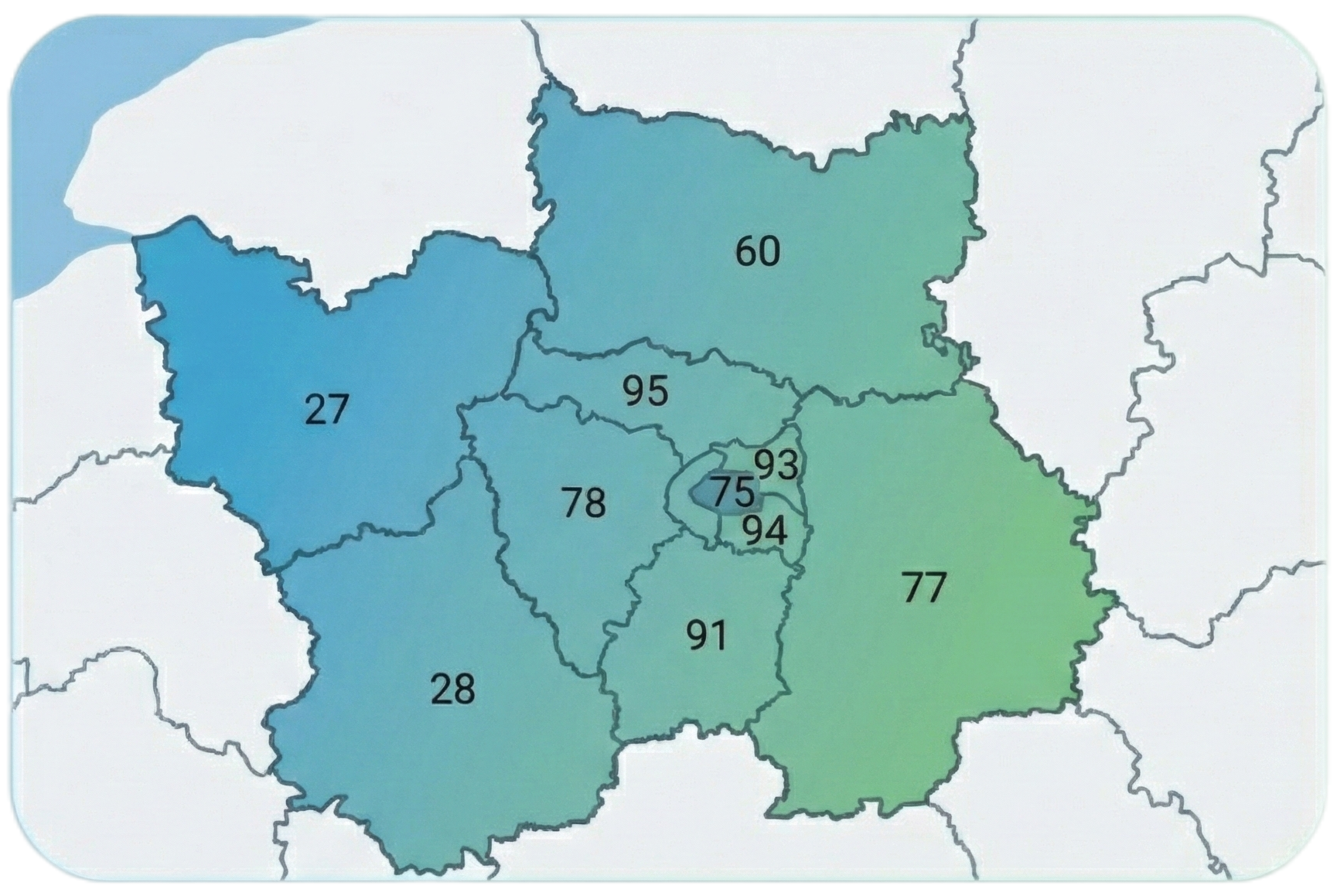 Zones d’intervention SAHP