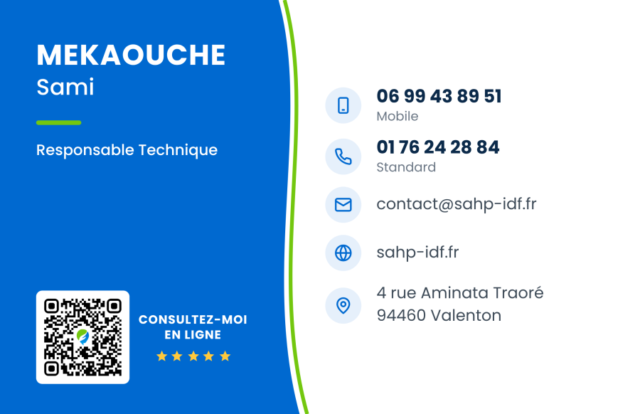 Aperçu : CARTE DE VISITE MEKAOUCHE Sami